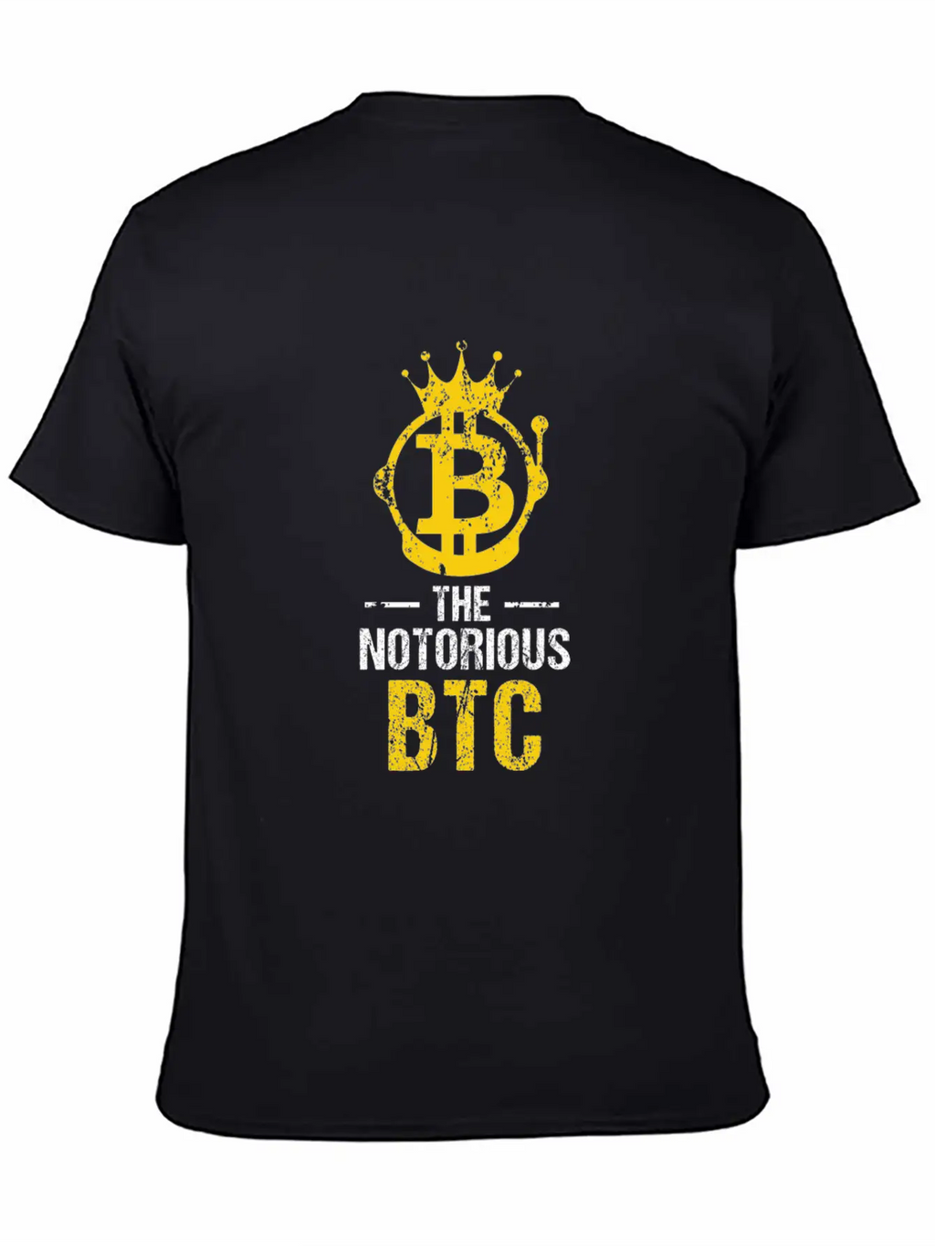 Funny The Notorious BTC Bitcoin Crypto Classic Cotton Tee – Unisex Comfort For Any Season
