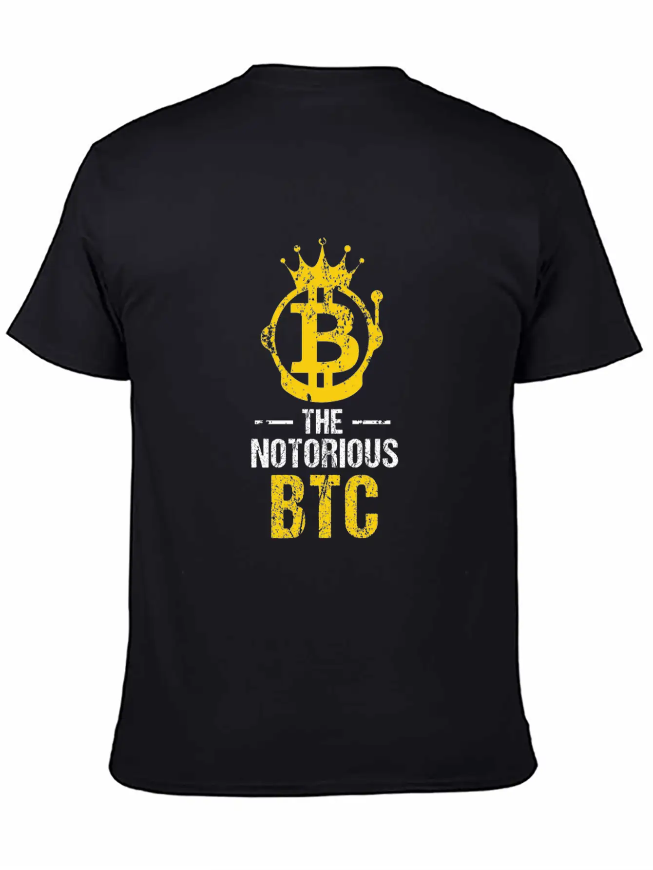 Funny The Notorious BTC Bitcoin Crypto Classic Cotton Tee – Unisex Comfort For Any Season