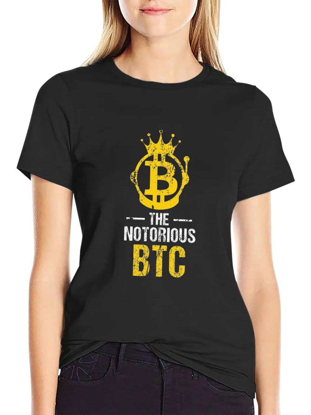 Funny The Notorious BTC Bitcoin Crypto Classic Cotton Tee – Unisex Comfort For Any Season