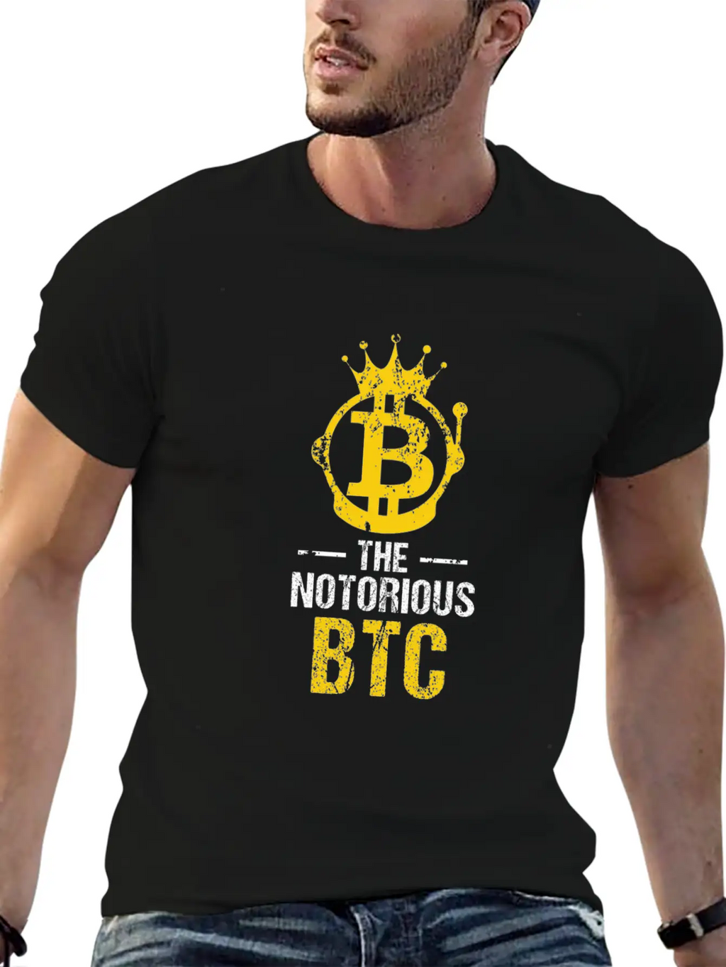 Funny The Notorious BTC Bitcoin Crypto Classic Cotton Tee – Unisex Comfort For Any Season