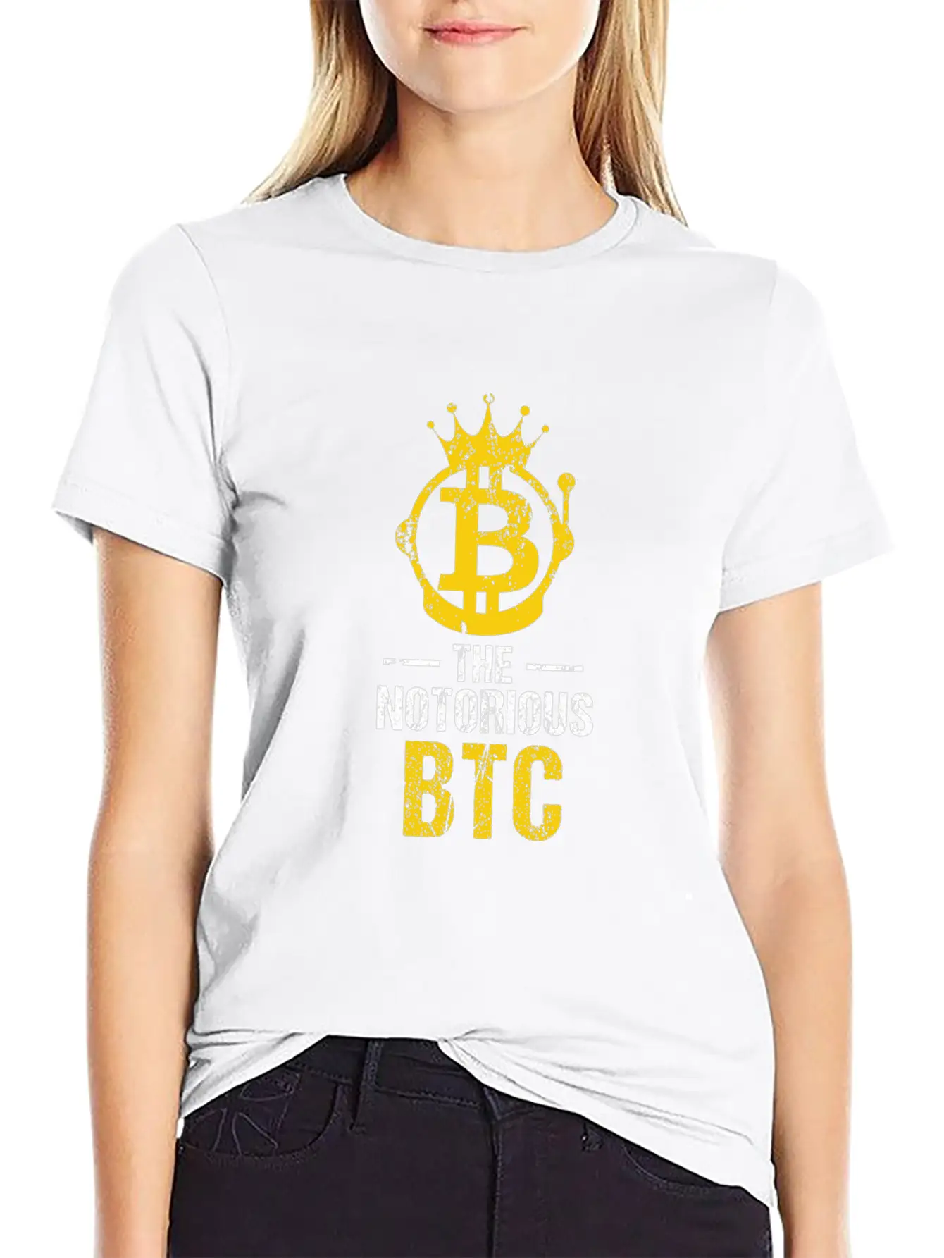 Funny The Notorious BTC Bitcoin Crypto Classic Cotton Tee – Unisex Comfort For Any Season