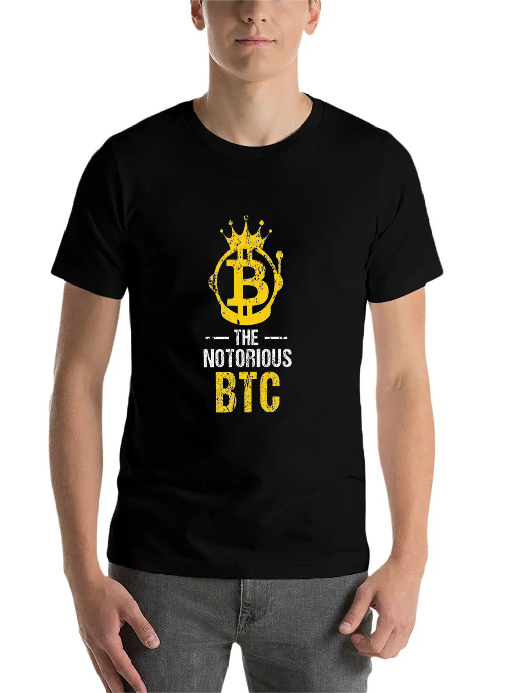 Funny The Notorious BTC Bitcoin Crypto Classic Cotton Tee – Unisex Comfort For Any Season