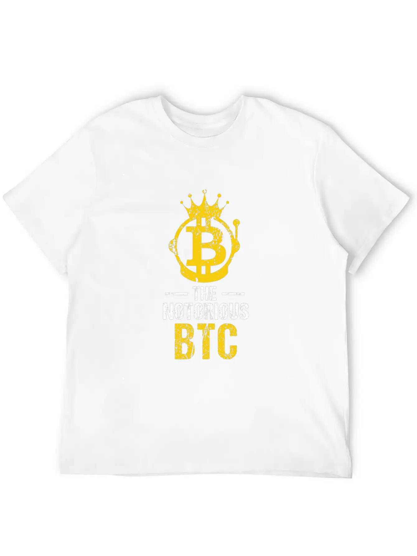 Funny The Notorious BTC Bitcoin Crypto Classic Cotton Tee – Unisex Comfort For Any Season