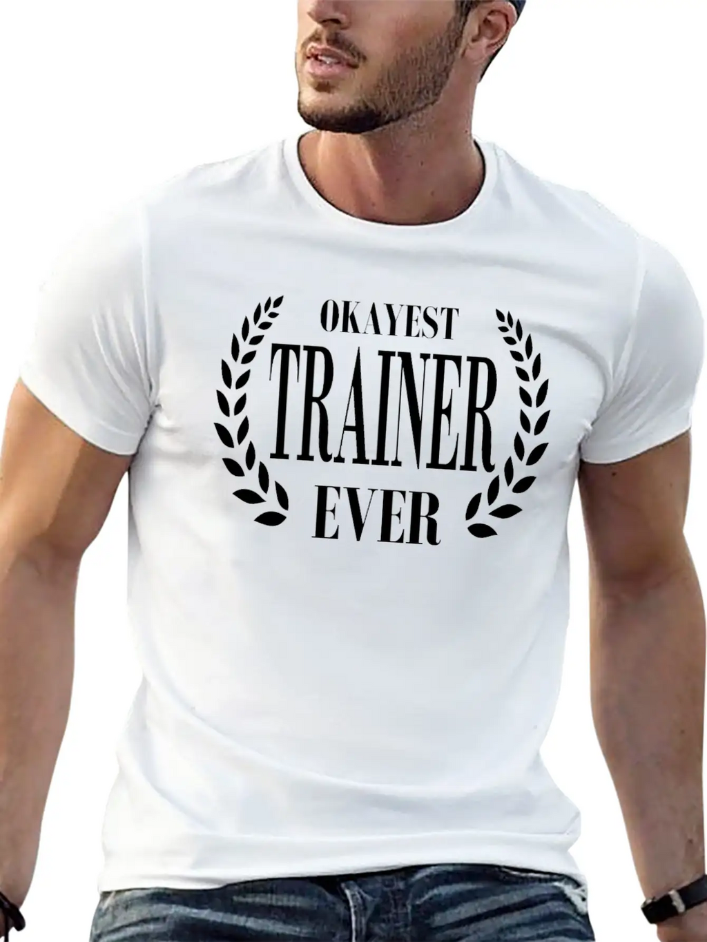 Funny Trainer Designs For Your Uncle Modern Fit Casual T-Shirt – Clean And Versatile Design