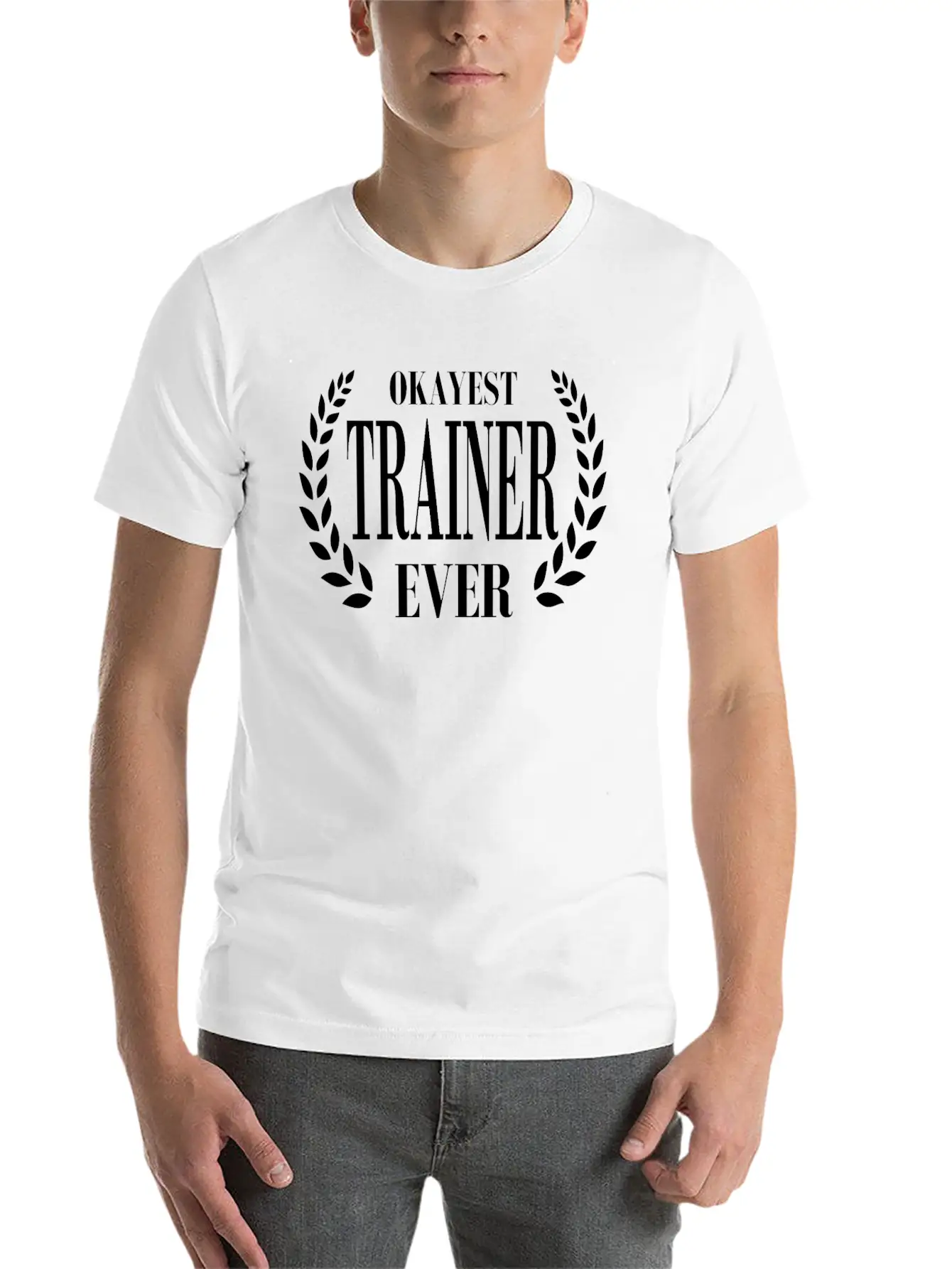 Funny Trainer Designs For Your Uncle Modern Fit Casual T-Shirt – Clean And Versatile Design