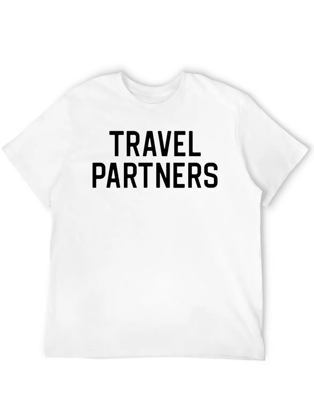 Funny Travel Traveller Travel Partners Relaxed Everyday Tee – Lightweight And Durable Cotton