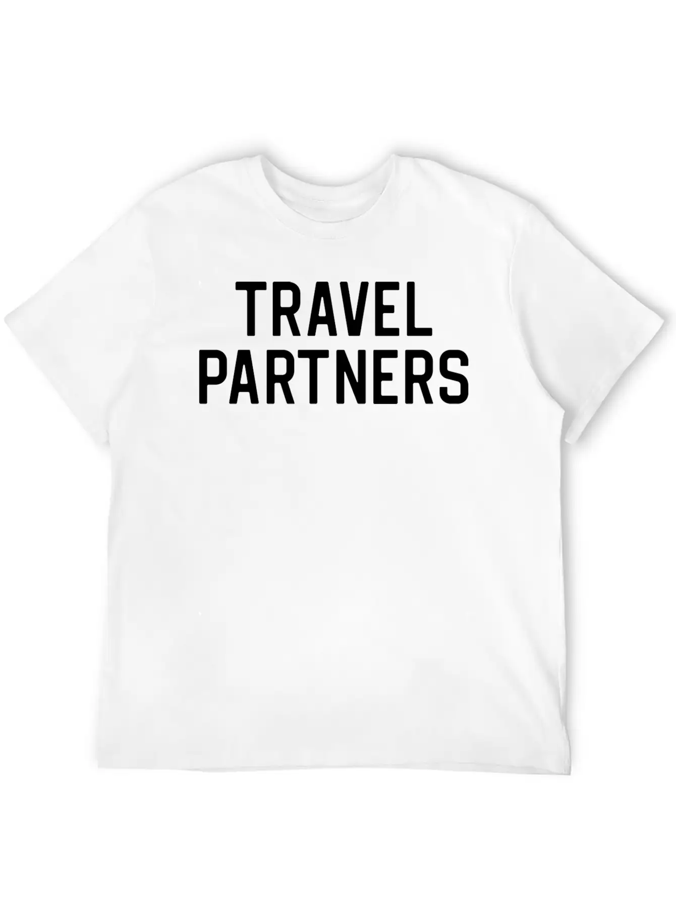 Funny Travel Traveller Travel Partners Relaxed Everyday Tee – Lightweight And Durable Cotton