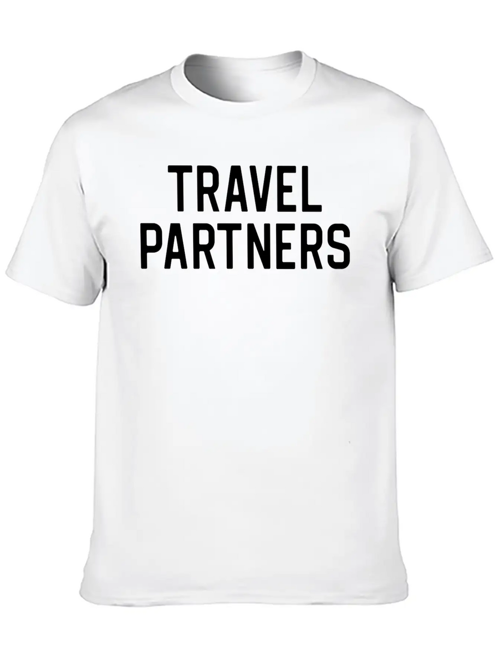 Funny Travel Traveller Travel Partners Relaxed Everyday Tee – Lightweight And Durable Cotton