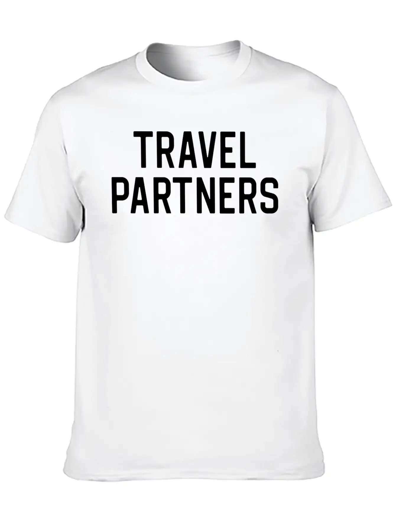 Funny Travel Traveller Travel Partners Relaxed Everyday Tee – Lightweight And Durable Cotton