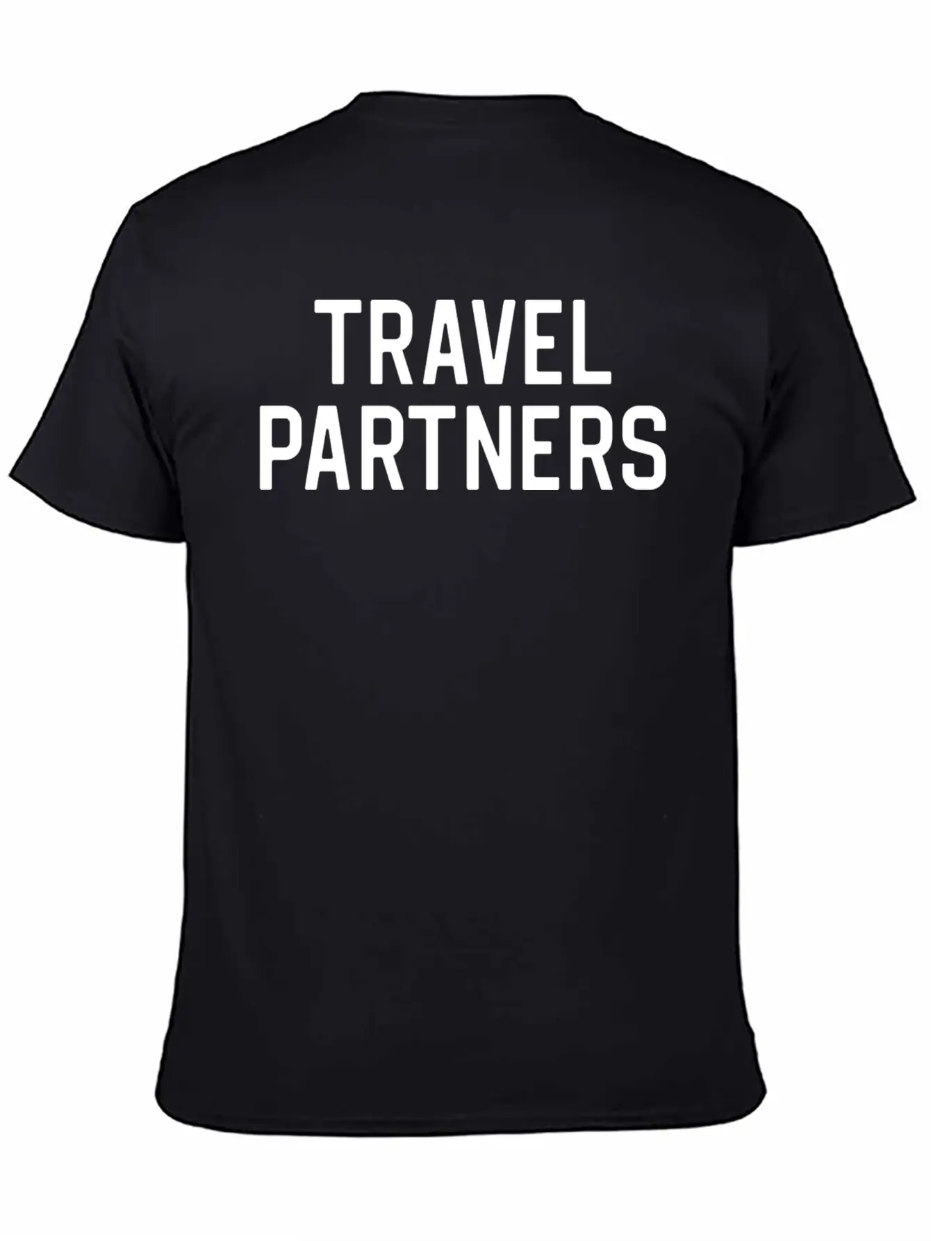 Funny Travel Traveller Travel Partners Relaxed Everyday Tee – Lightweight And Durable Cotton
