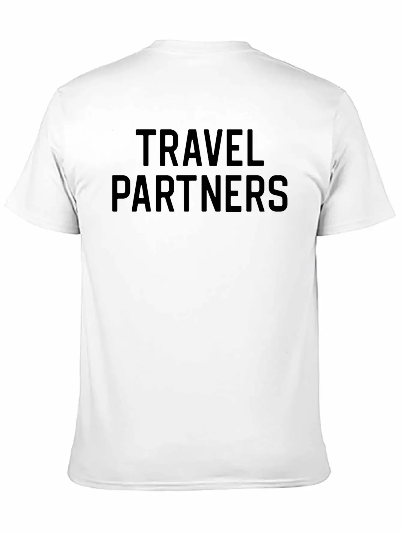 Funny Travel Traveller Travel Partners Relaxed Everyday Tee – Lightweight And Durable Cotton