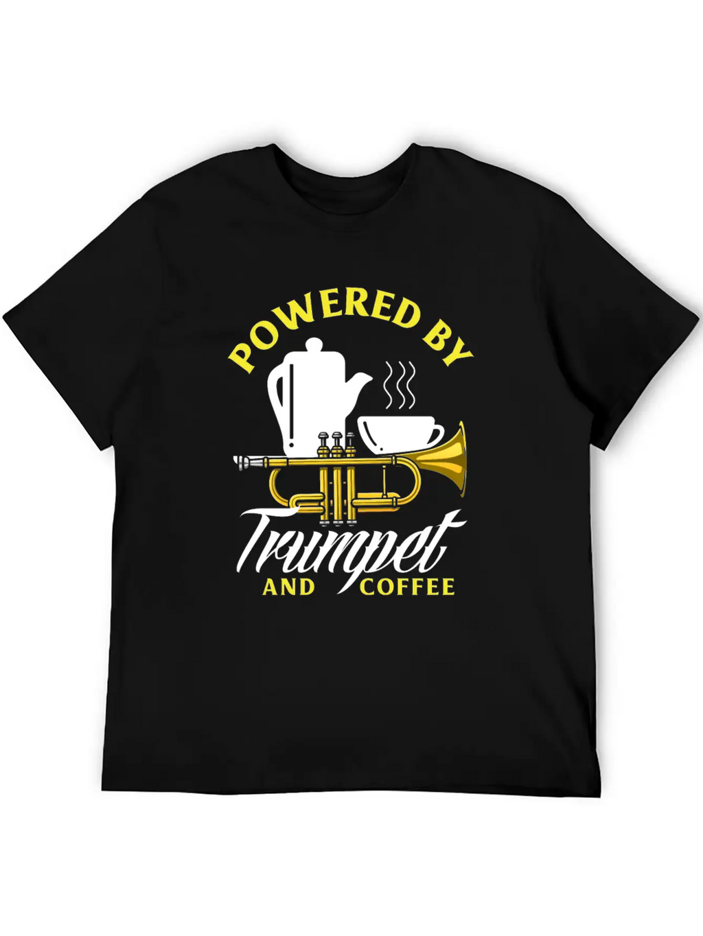 Funny Trumpet Player Gift Breathable Graphic T-Shirt – Perfect For Casual Days