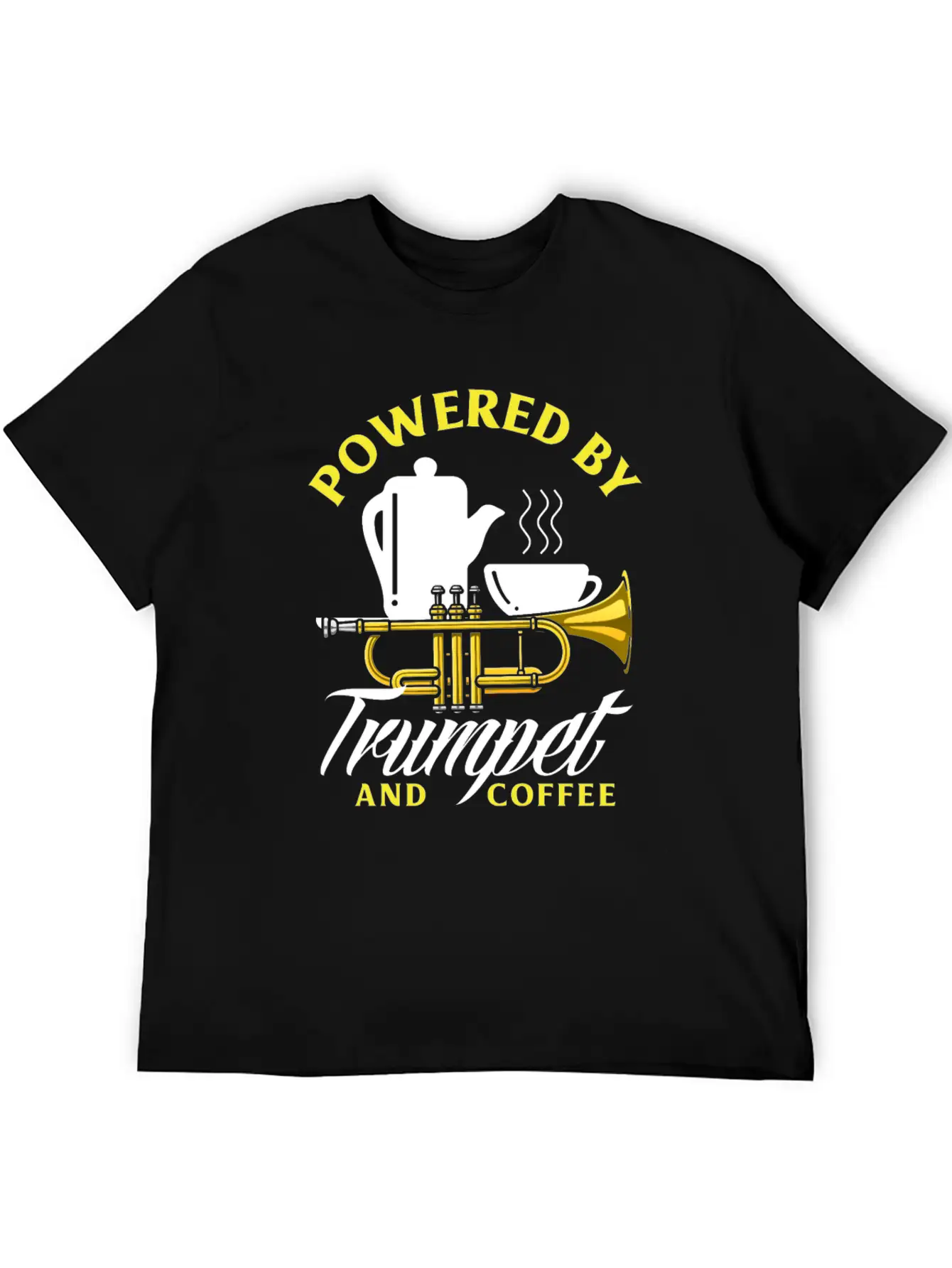 Funny Trumpet Player Gift Breathable Graphic T-Shirt – Perfect For Casual Days