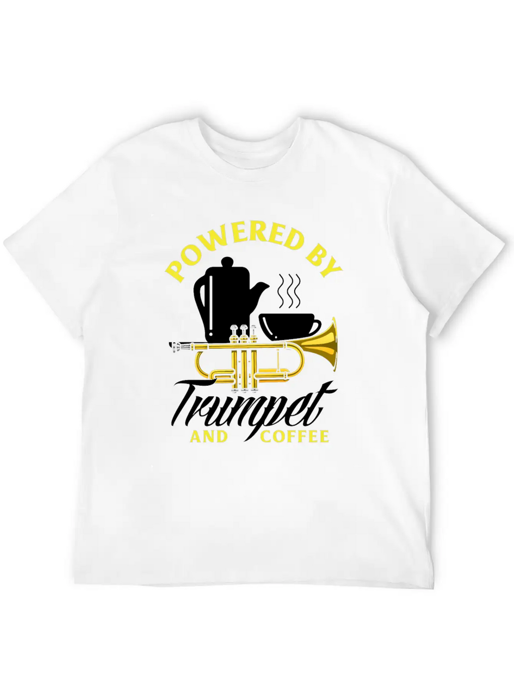 Funny Trumpet Player Gift Breathable Graphic T-Shirt – Perfect For Casual Days