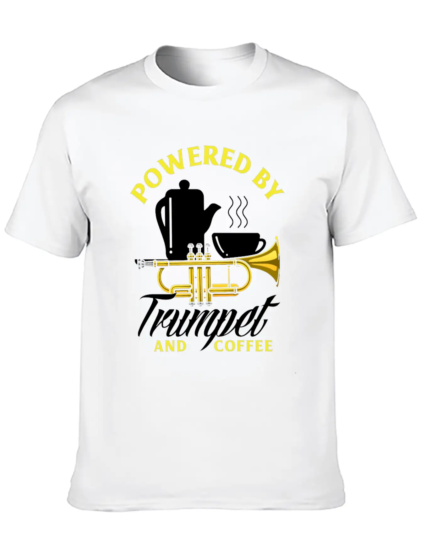 Funny Trumpet Player Gift Breathable Graphic T-Shirt – Perfect For Casual Days