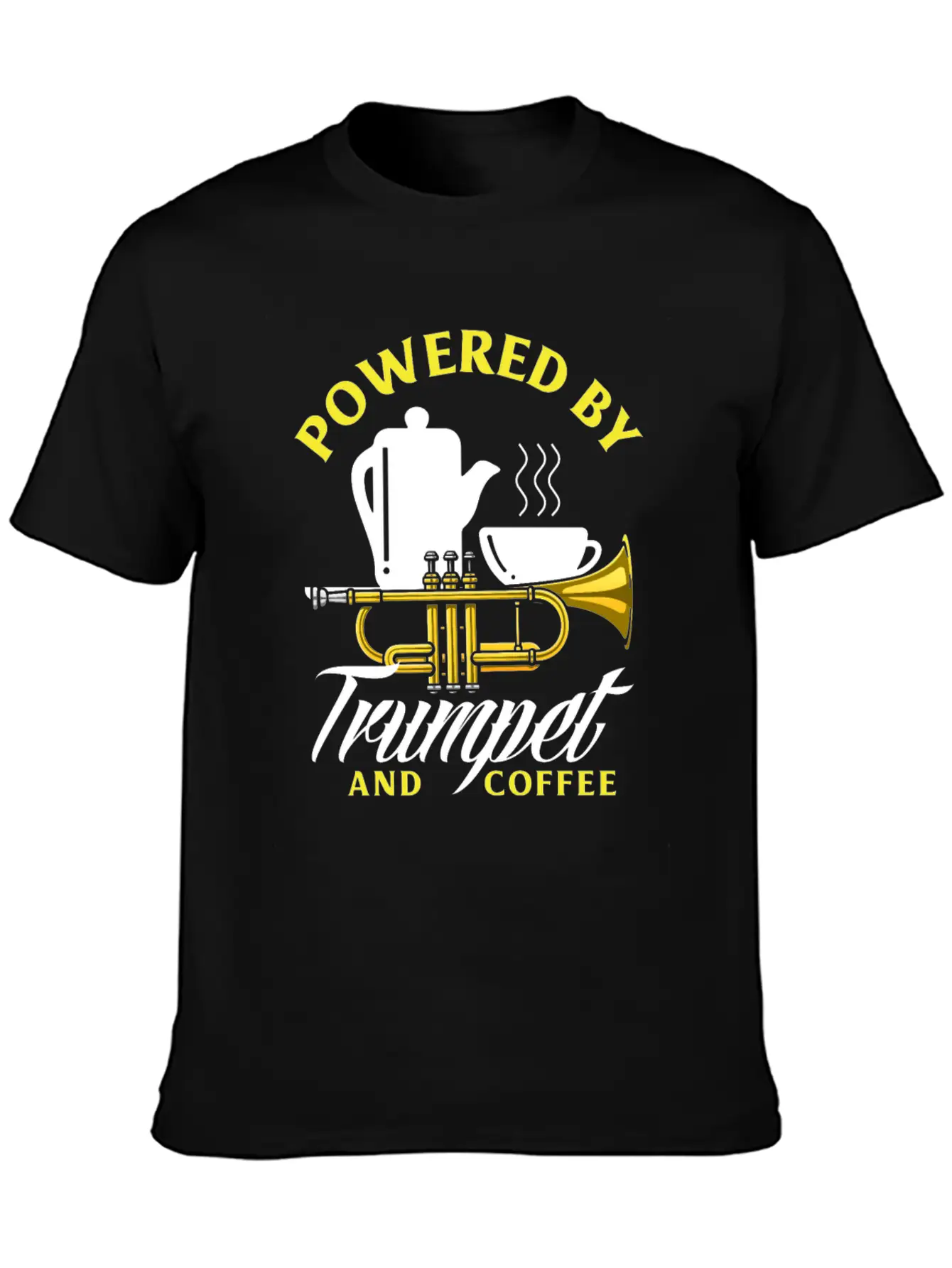 Funny Trumpet Player Gift Breathable Graphic T-Shirt – Perfect For Casual Days