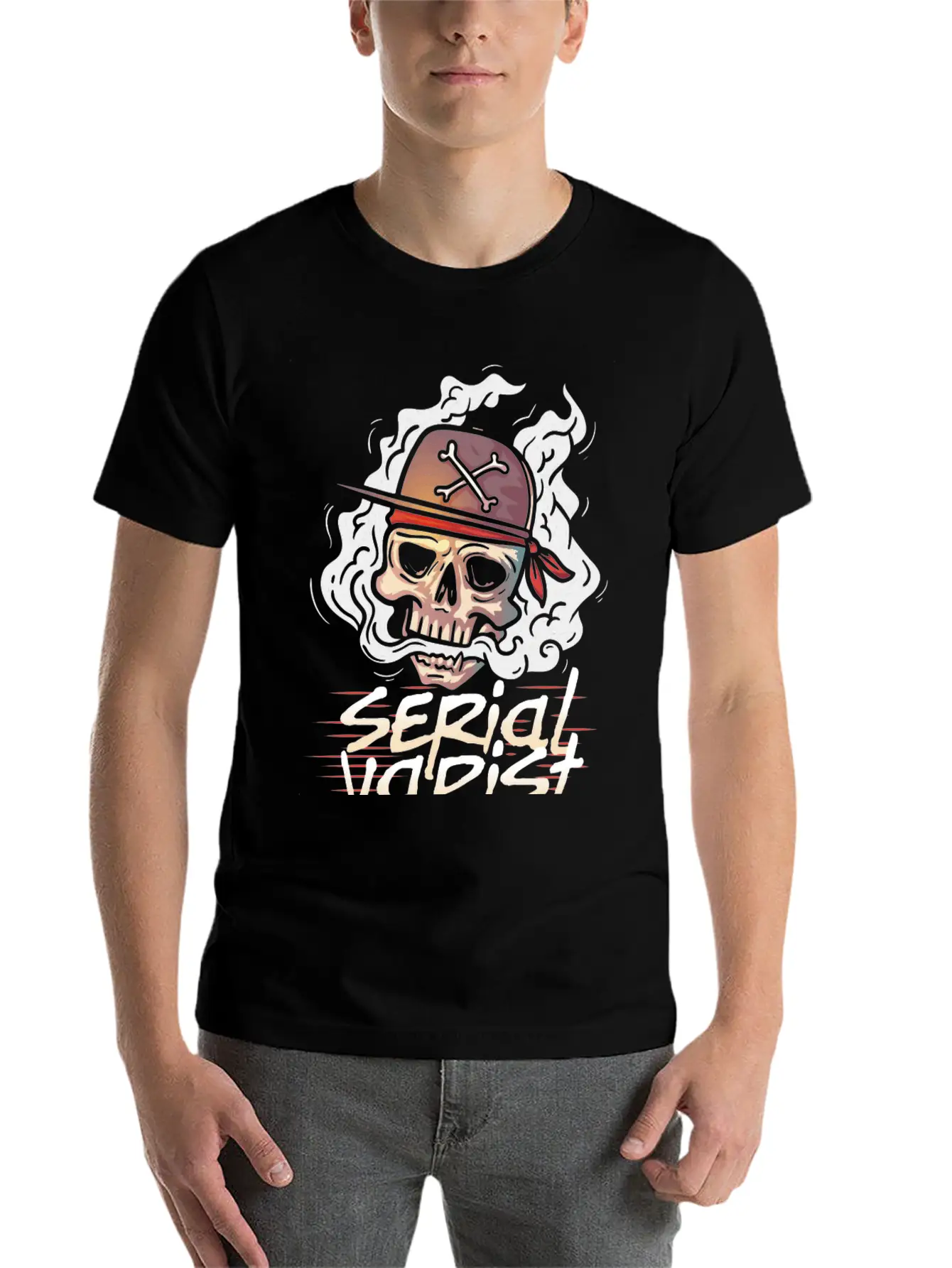 Funny Vapor Longsleeve TShirt - Serial Vapist Essential Cotton Tee For Daily Outfits – Unisex Style