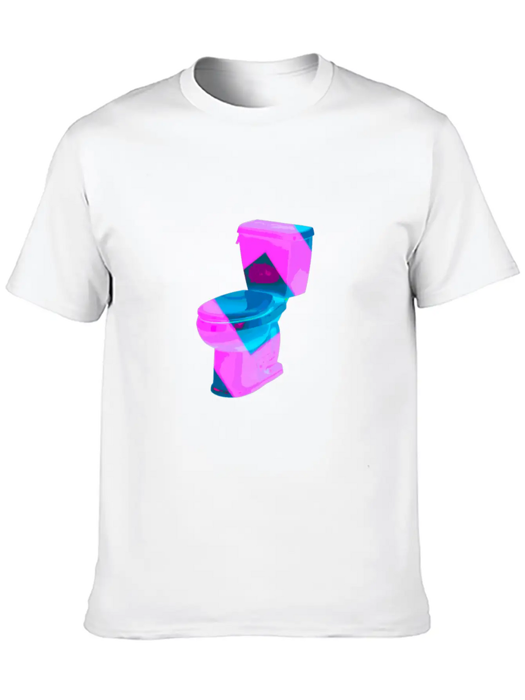Funny Vaporwave Toilet Aesthetic Style Art Timeless Short Sleeve Tee – Comfy And Minimalist Design