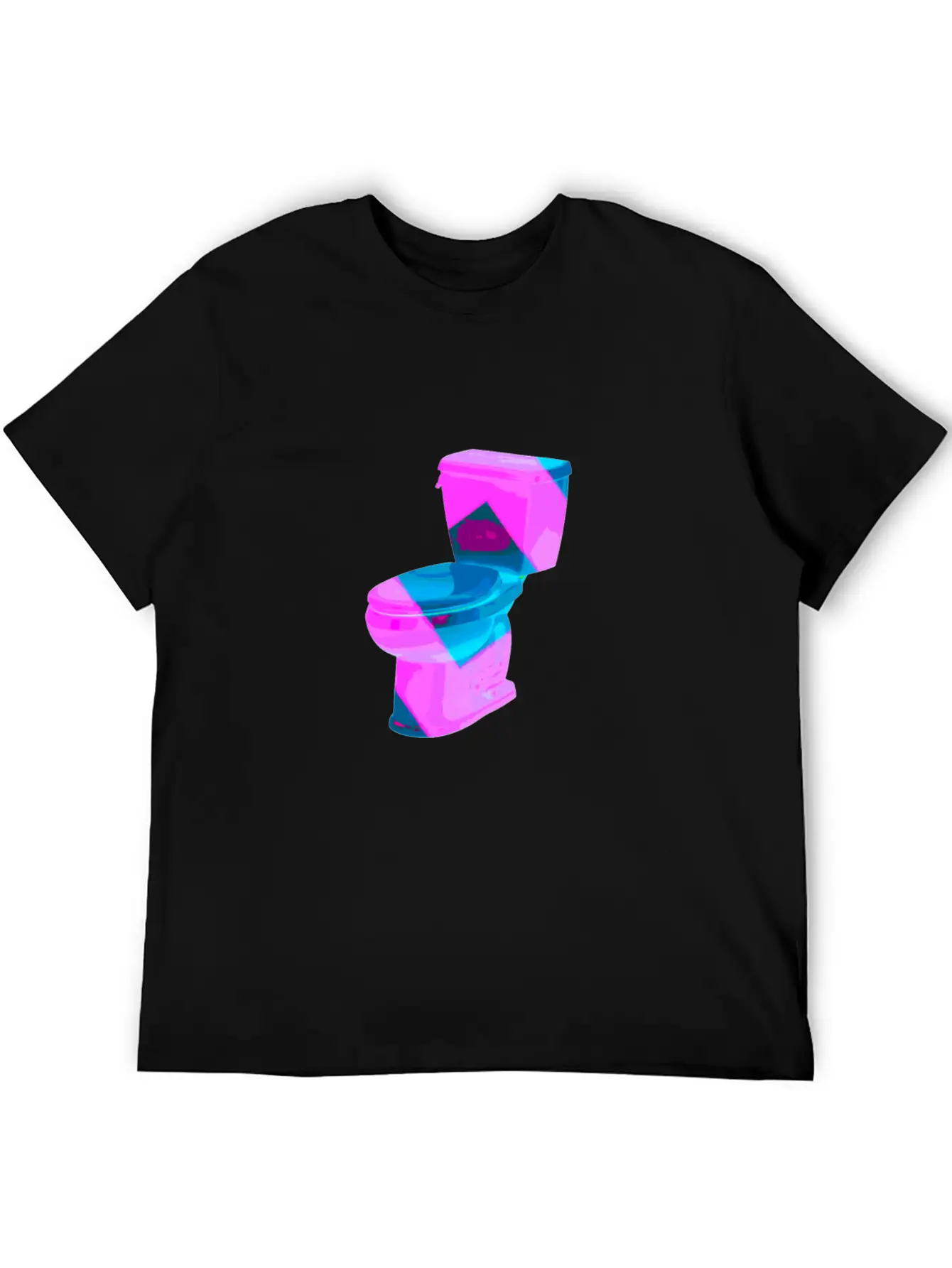 Funny Vaporwave Toilet Aesthetic Style Art Timeless Short Sleeve Tee – Comfy And Minimalist Design