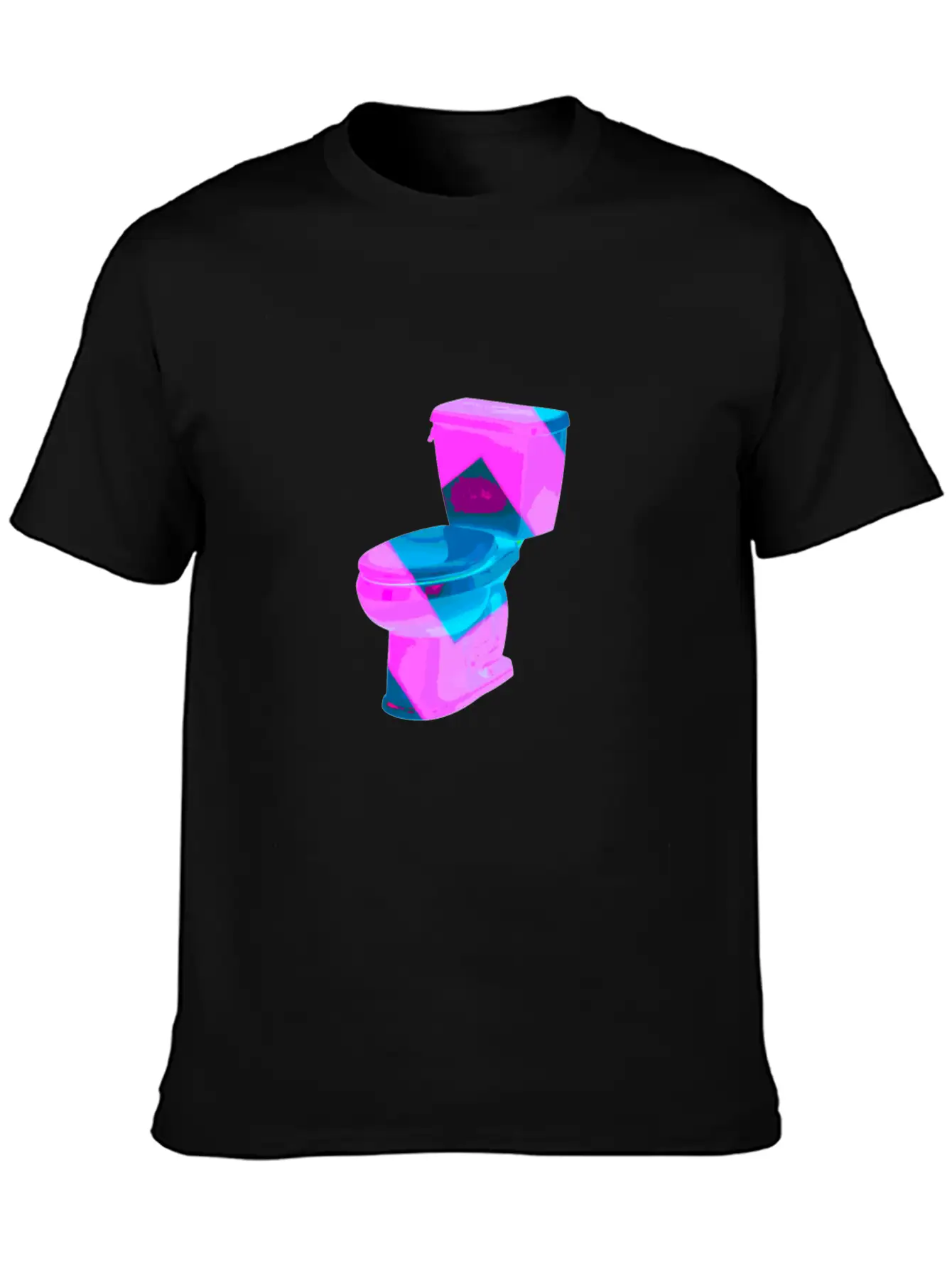 Funny Vaporwave Toilet Aesthetic Style Art Timeless Short Sleeve Tee – Comfy And Minimalist Design