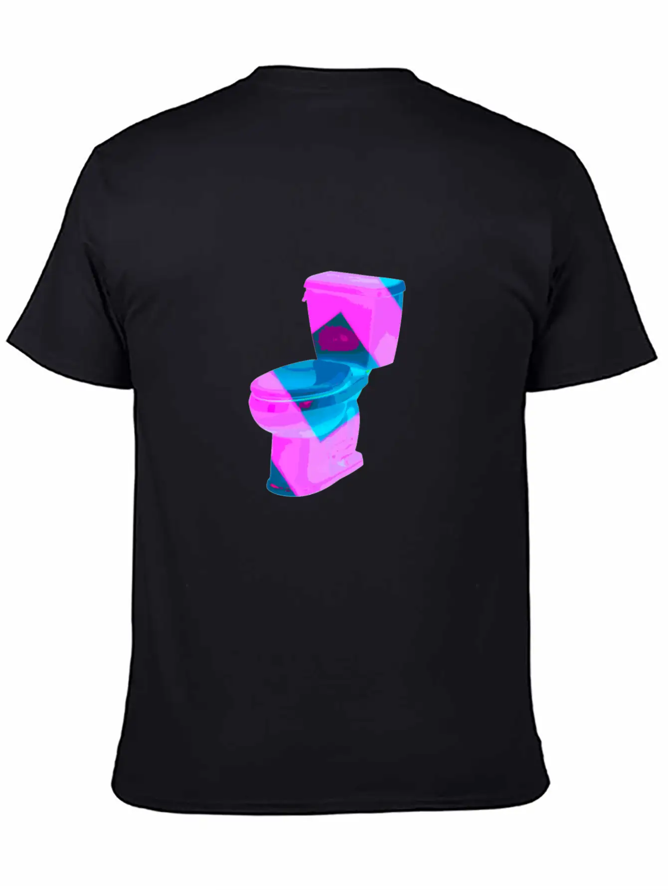 Funny Vaporwave Toilet Aesthetic Style Art Timeless Short Sleeve Tee – Comfy And Minimalist Design