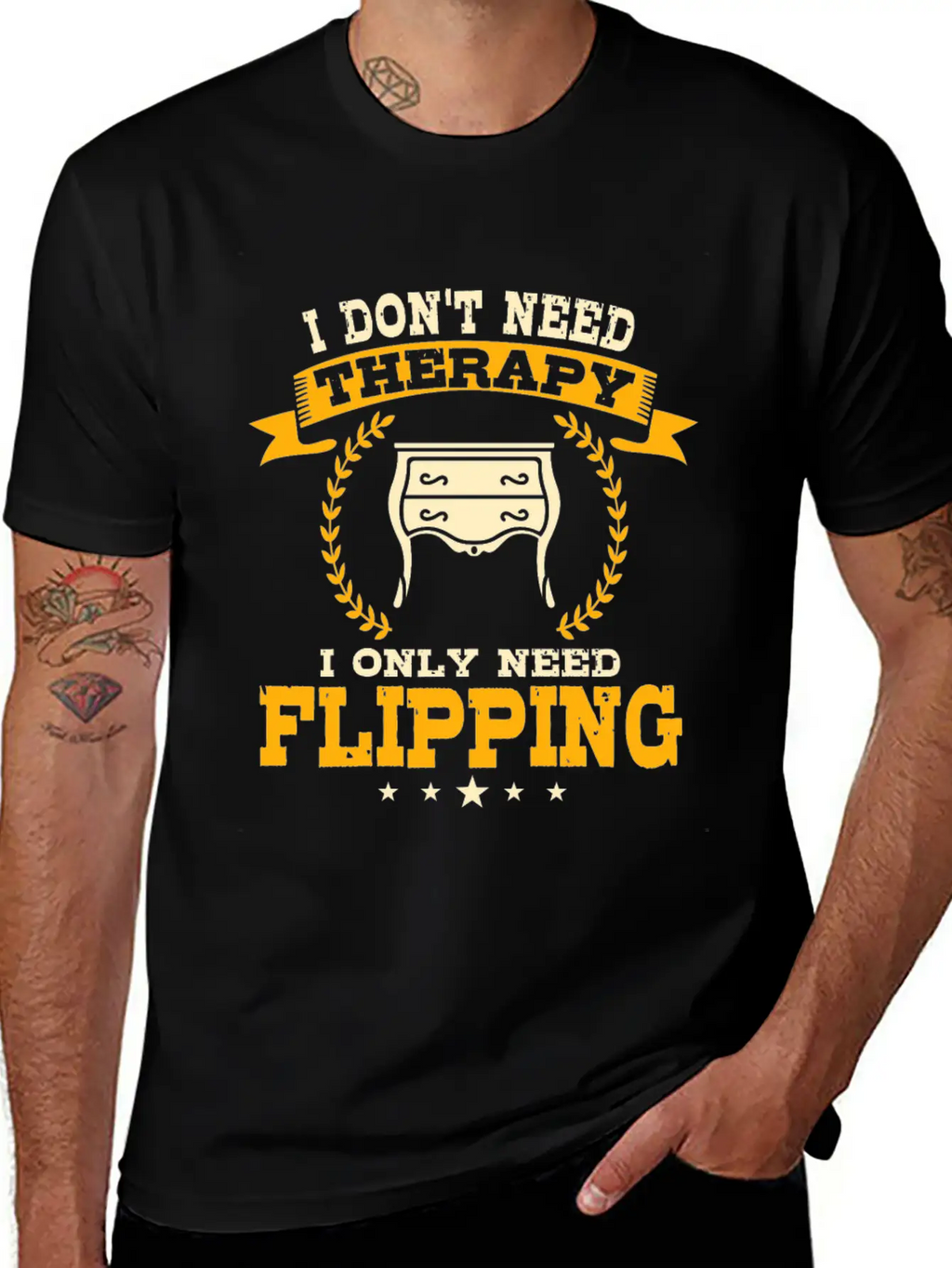 Furniture Flipping Classic Cotton Tee – Unisex Comfort For Any Season