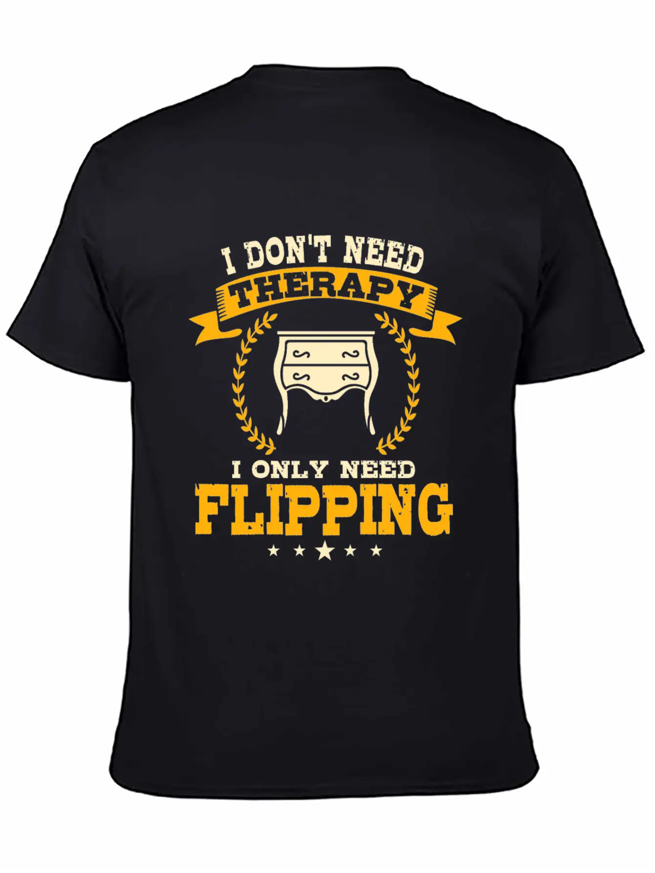 Furniture Flipping Classic Cotton Tee – Unisex Comfort For Any Season