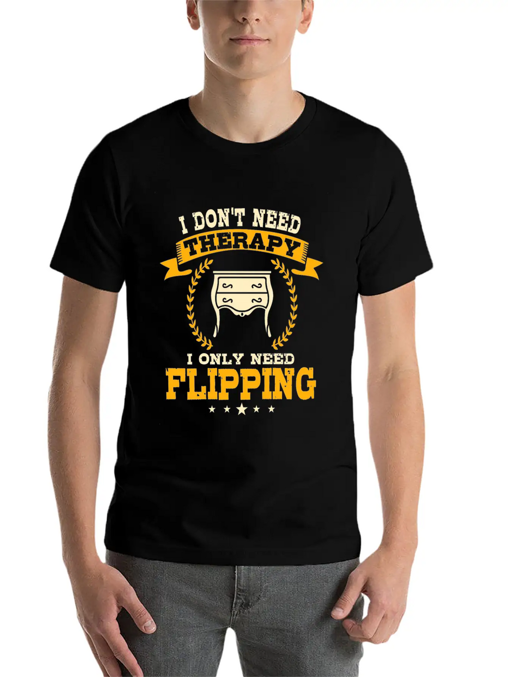 Furniture Flipping Classic Cotton Tee – Unisex Comfort For Any Season