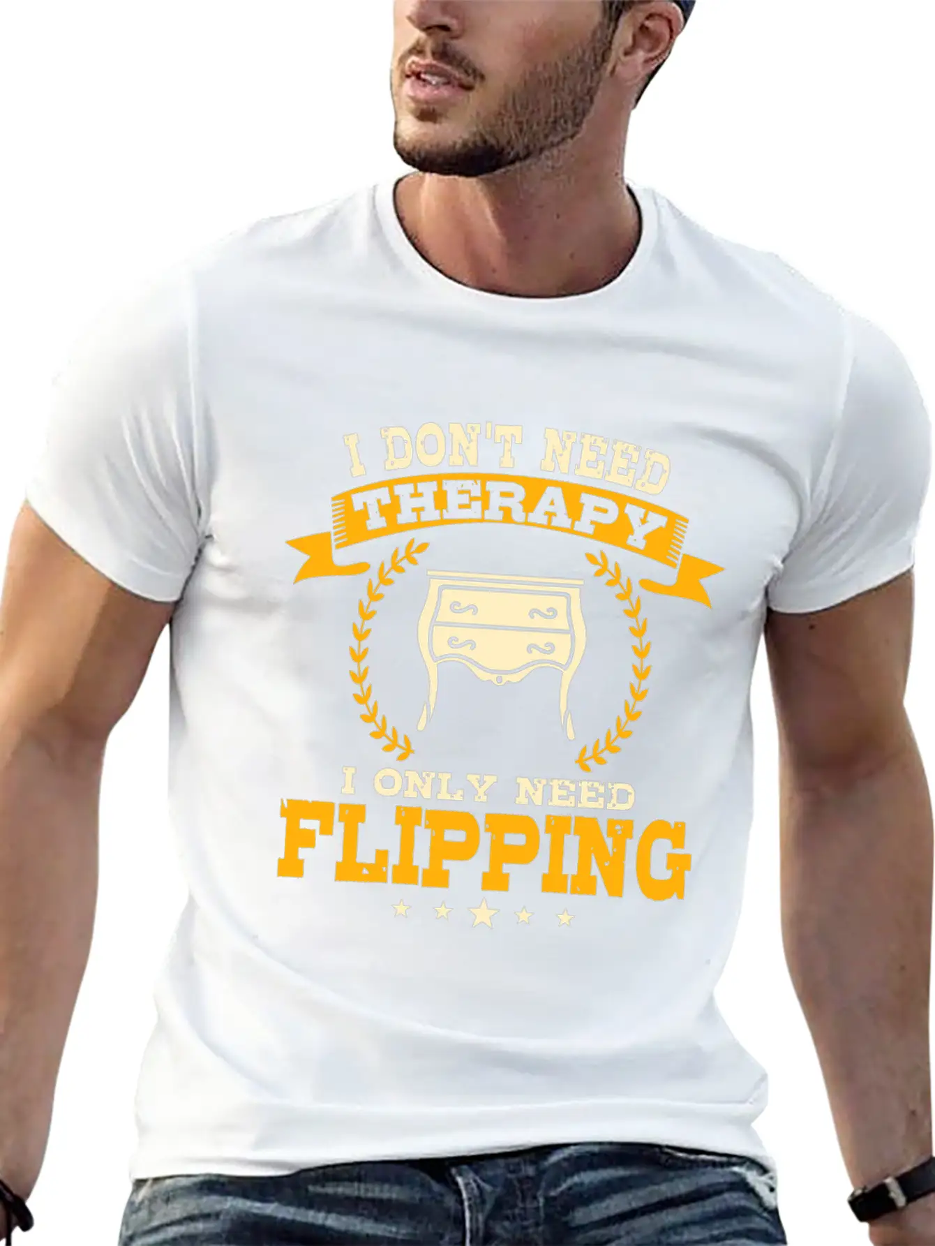 Furniture Flipping Classic Cotton Tee – Unisex Comfort For Any Season