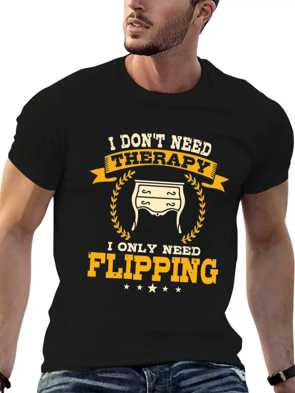 Furniture Flipping Classic Cotton Tee – Unisex Comfort For Any Season