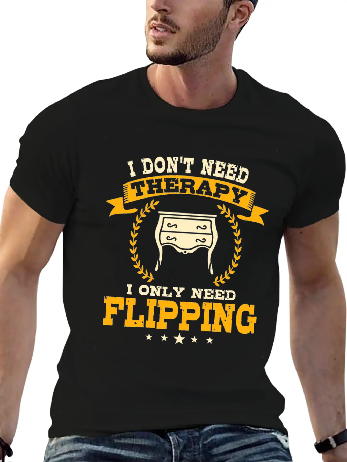 Furniture Flipping Classic Cotton Tee – Unisex Comfort For Any Season