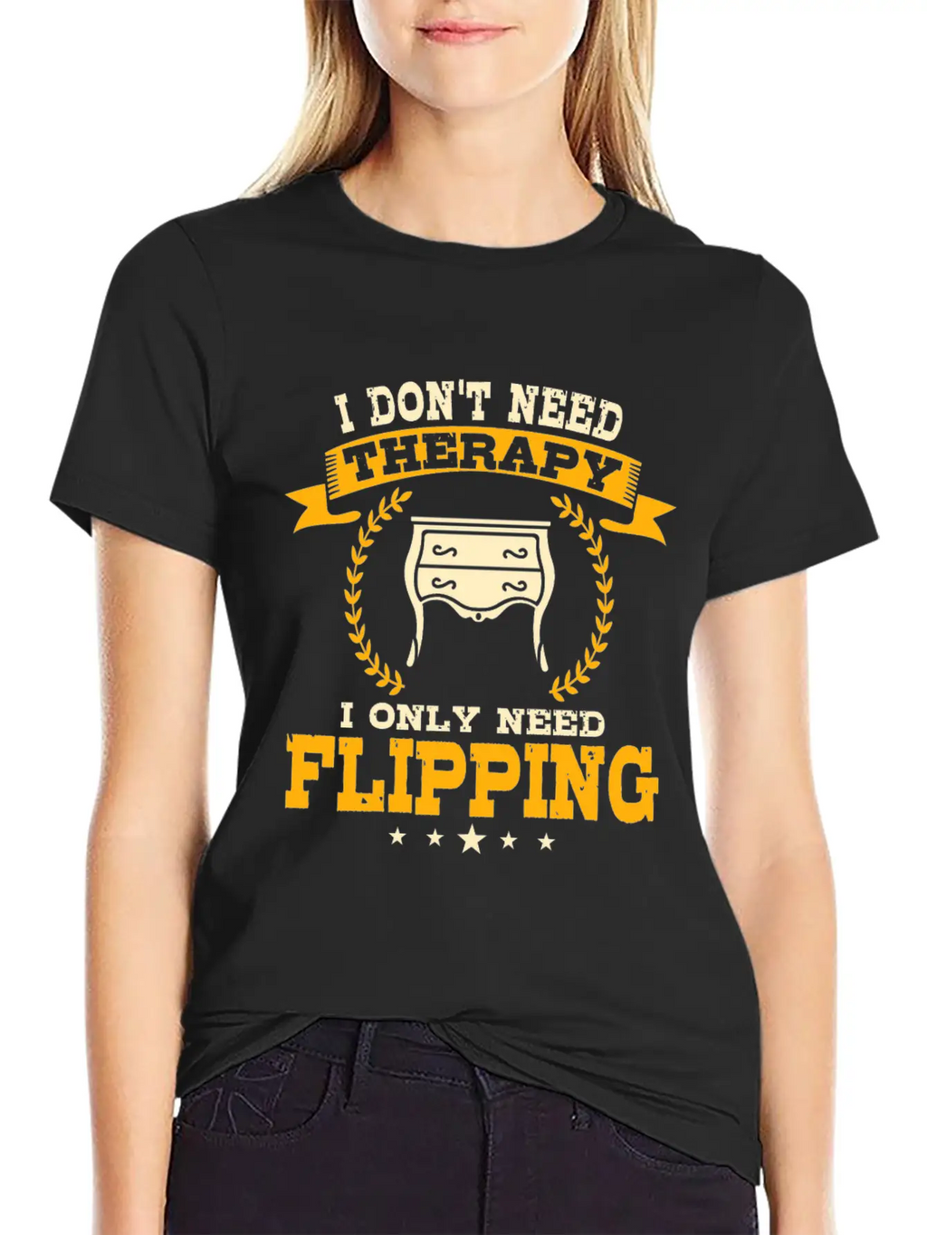 Furniture Flipping Classic Cotton Tee – Unisex Comfort For Any Season
