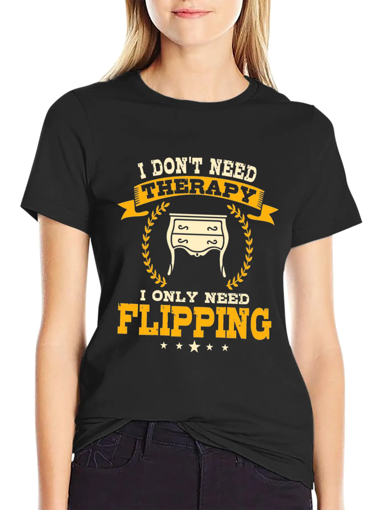Furniture Flipping Classic Cotton Tee – Unisex Comfort For Any Season
