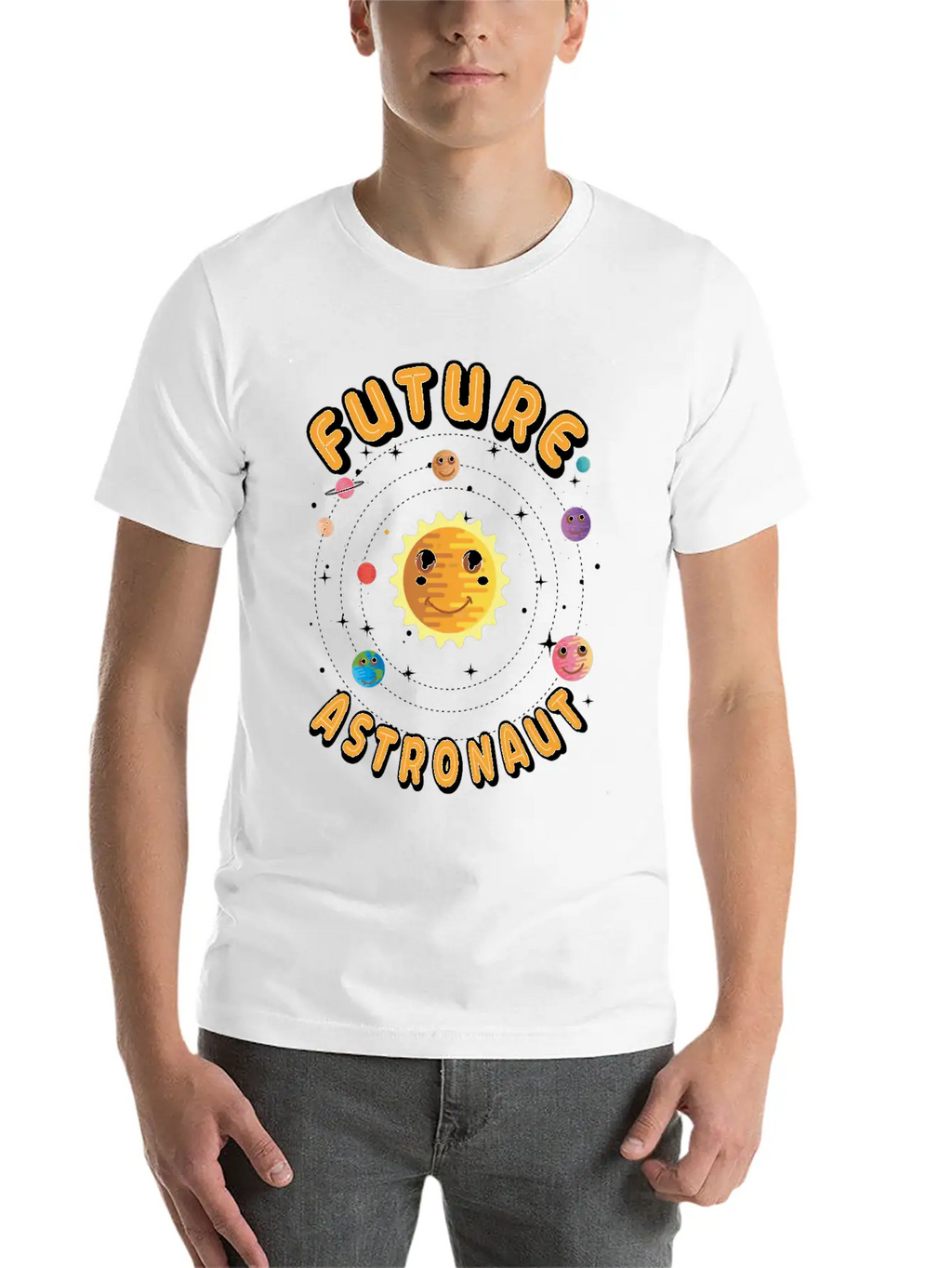 Future Astronaut Basic Graphic T-Shirt – Daily Comfort In Soft Cotton