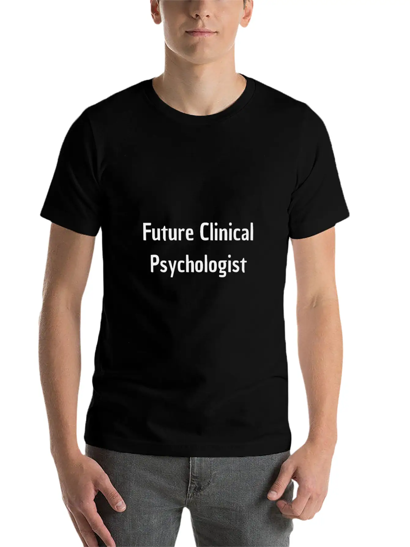 Future Clinical Psychologist Breathable Soft Cotton T-Shirt – Timeless Casual Look