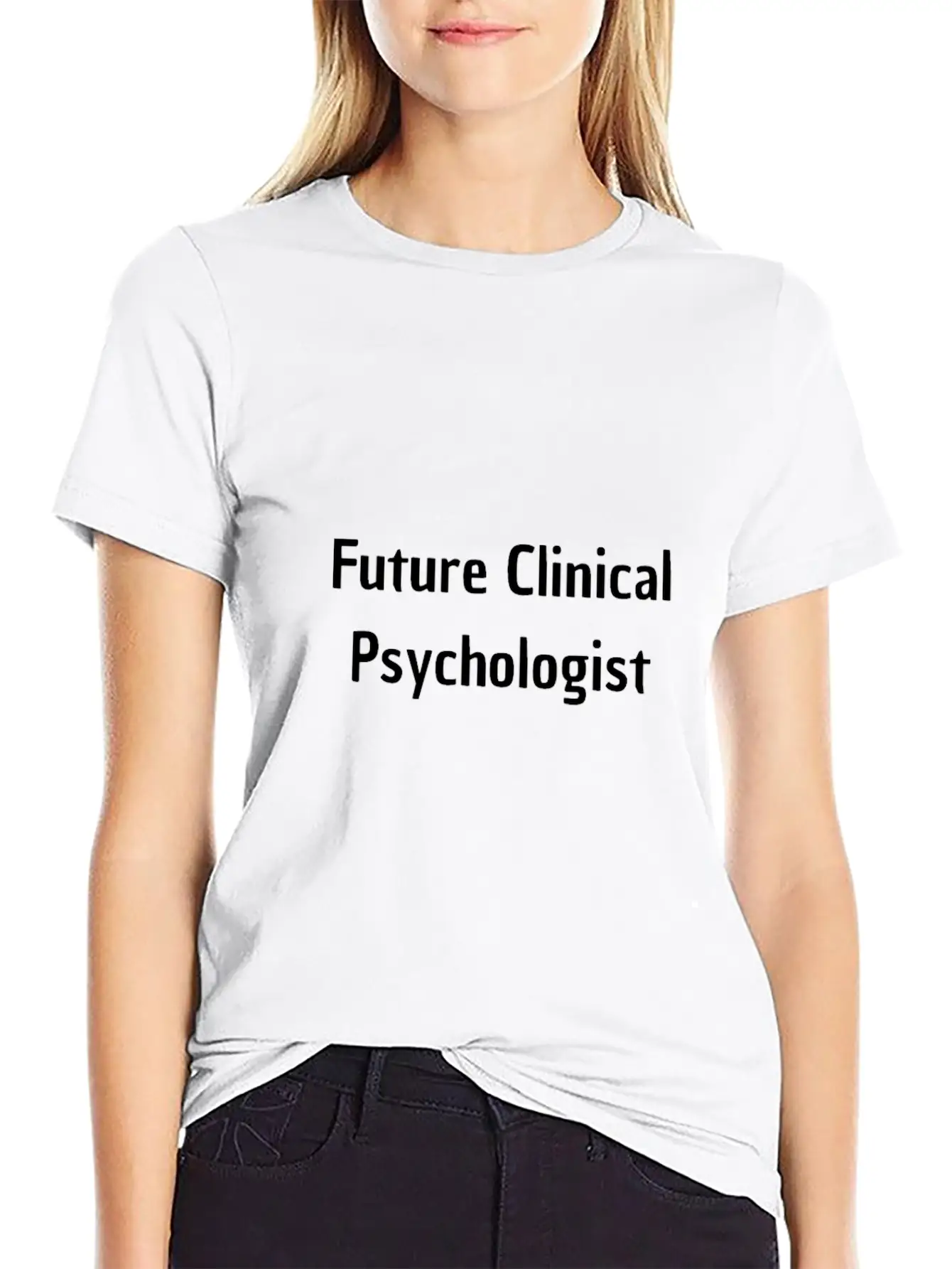 Future Clinical Psychologist Breathable Soft Cotton T-Shirt – Timeless Casual Look