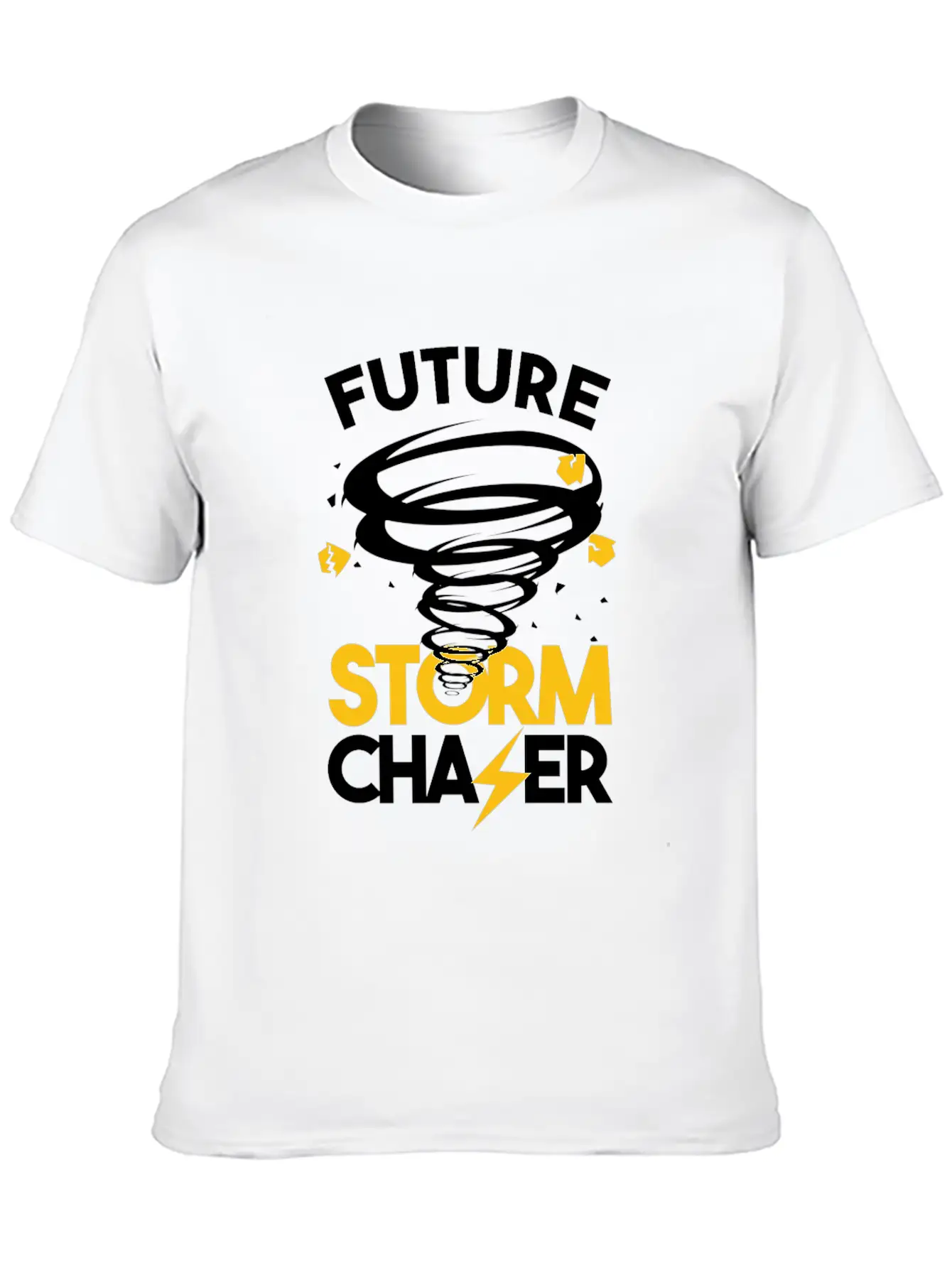 Future Storm Chaser-Tornado Essential Cotton Tee For Daily Outfits – Unisex Style