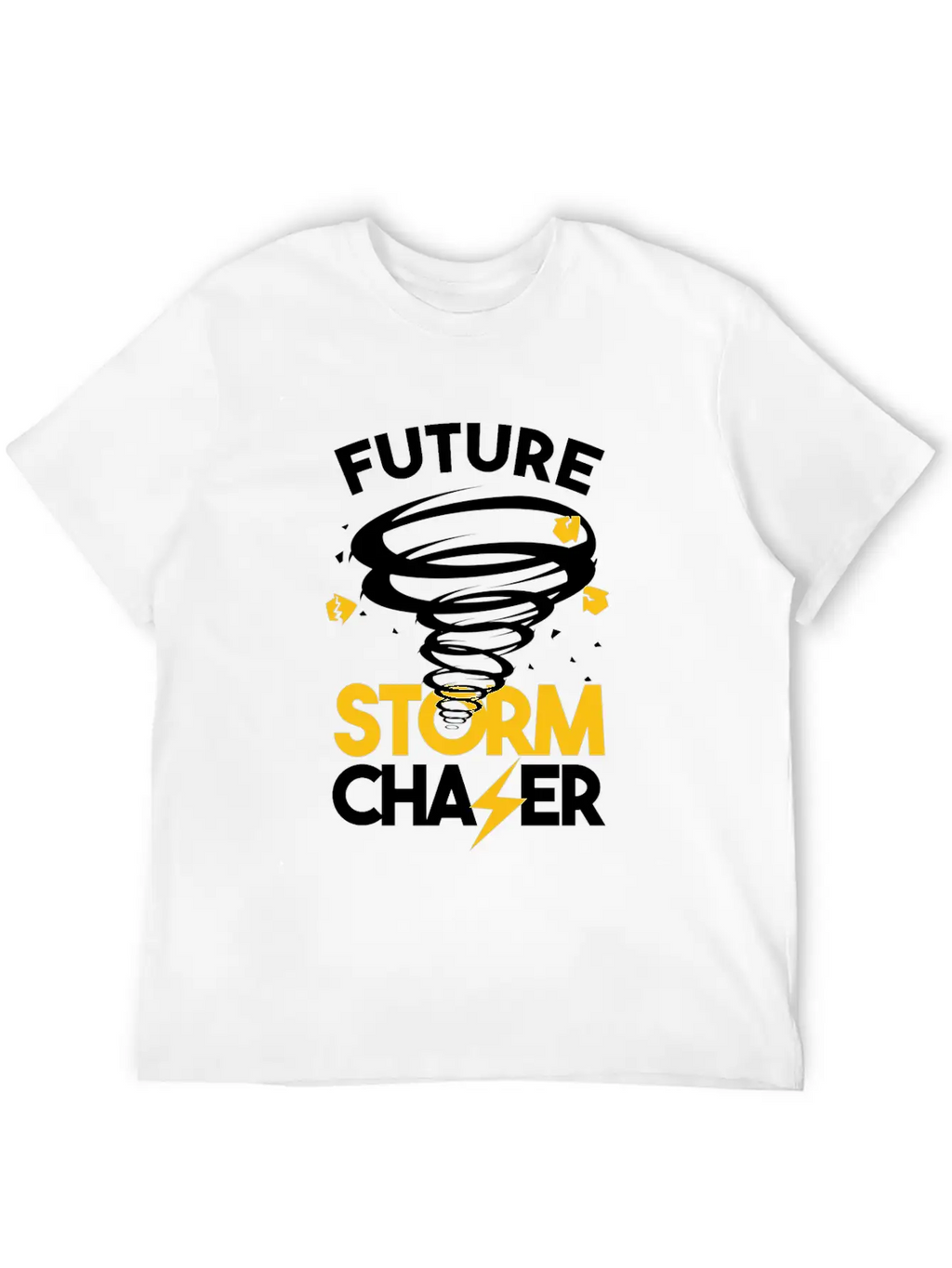 Future Storm Chaser-Tornado Essential Cotton Tee For Daily Outfits – Unisex Style
