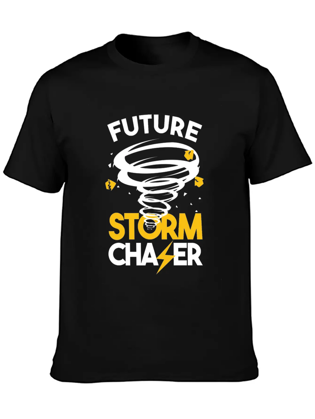 Future Storm Chaser-Tornado Essential Cotton Tee For Daily Outfits – Unisex Style