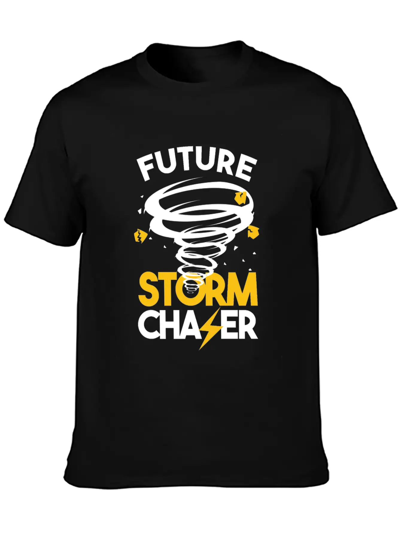Future Storm Chaser-Tornado Essential Cotton Tee For Daily Outfits – Unisex Style
