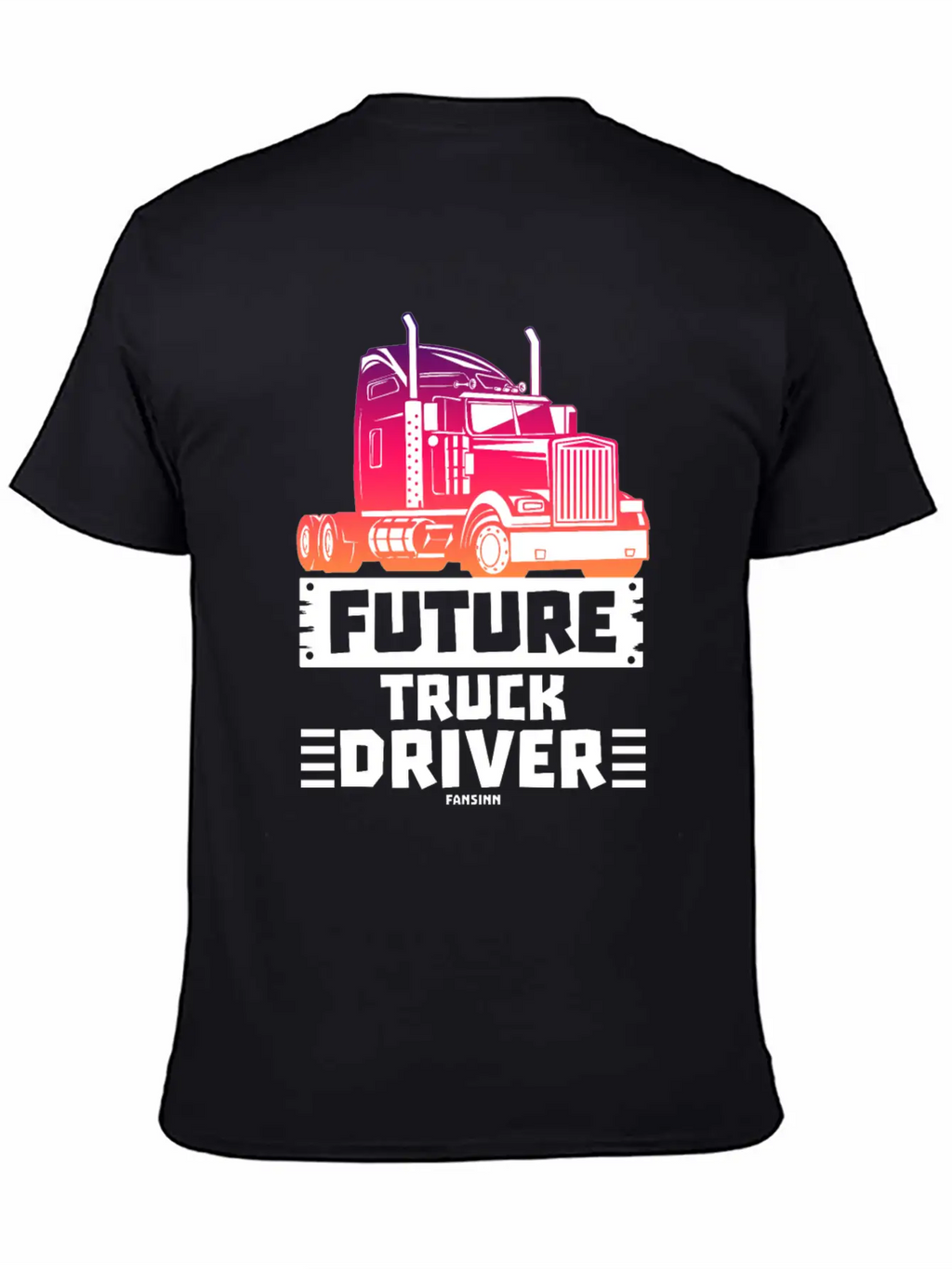 Future Truck Driver Stylish Everyday T-Shirt – Unisex Basic Cotton Tee