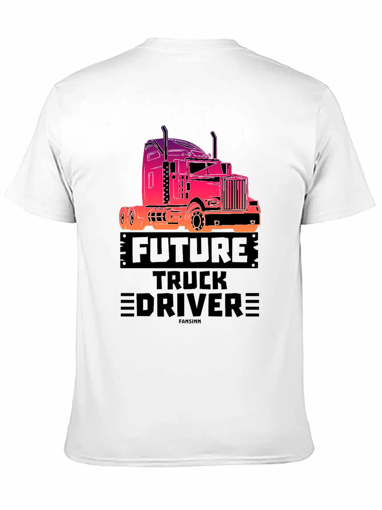 Future Truck Driver Stylish Everyday T-Shirt – Unisex Basic Cotton Tee