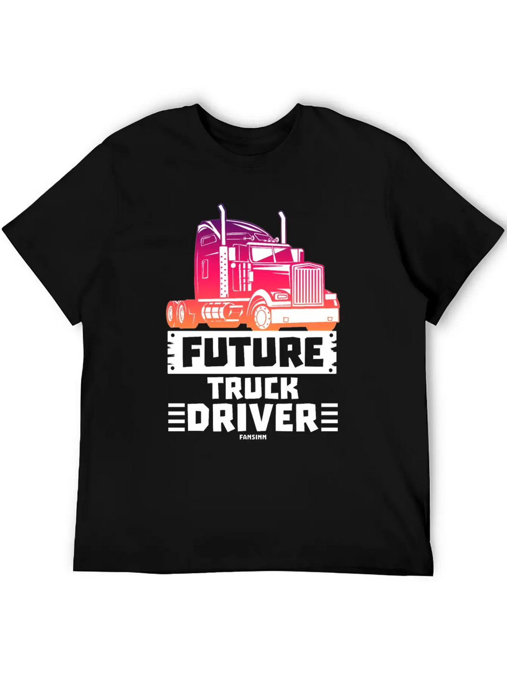 Future Truck Driver Stylish Everyday T-Shirt – Unisex Basic Cotton Tee