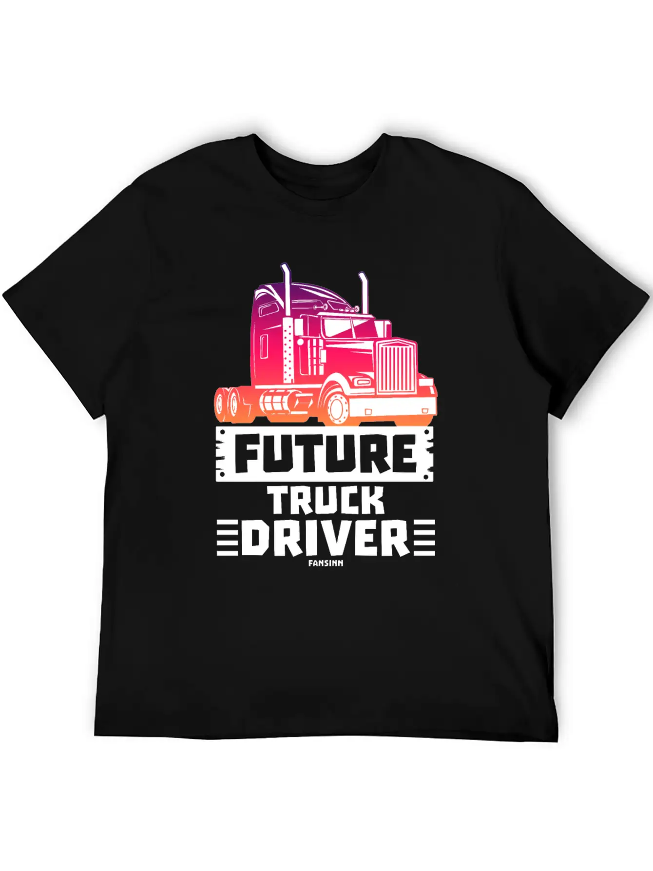 Future Truck Driver Stylish Everyday T-Shirt – Unisex Basic Cotton Tee