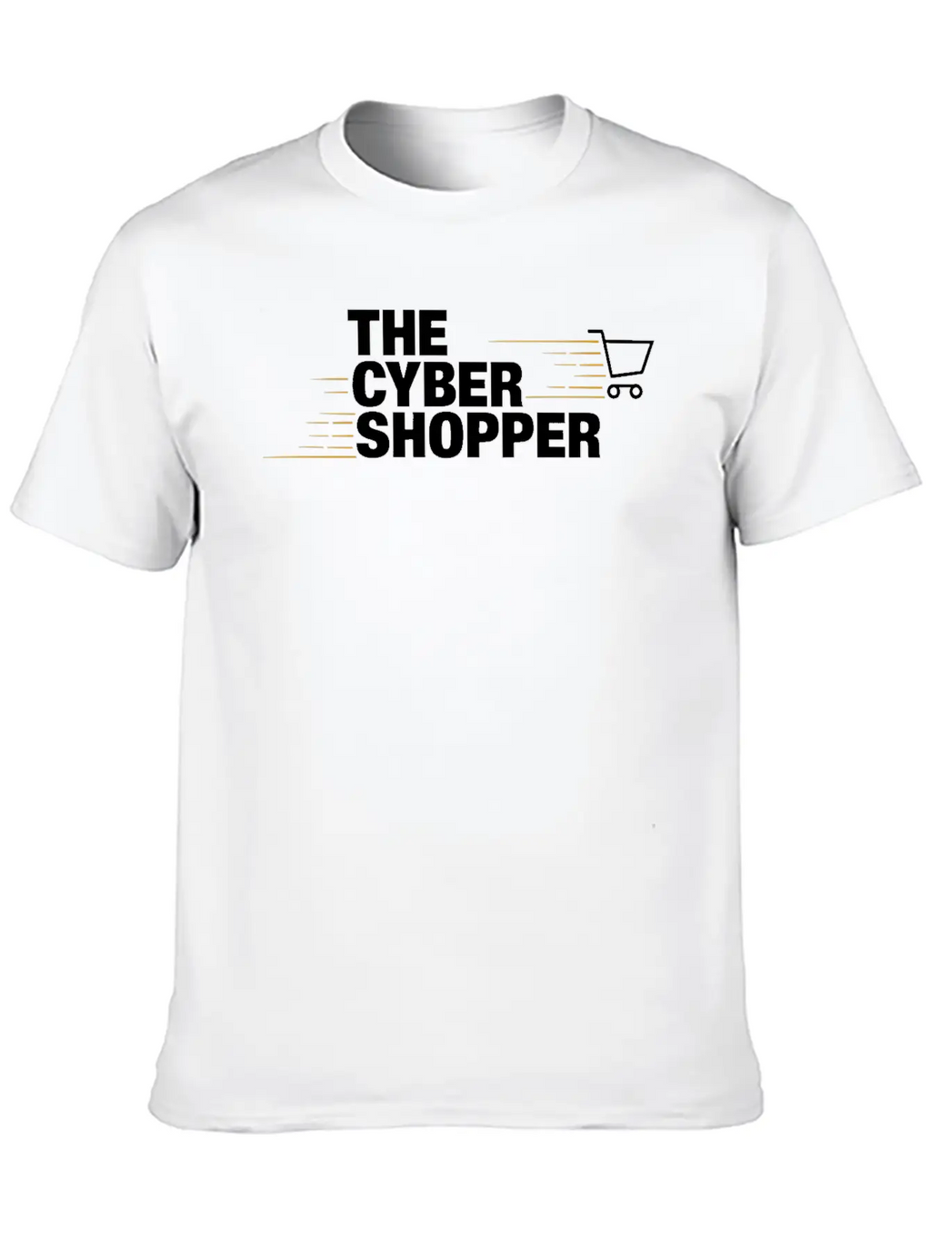 Futuristic Cyber Shopper Graphic Fun Breathable Graphic T-Shirt – Perfect For Casual Days