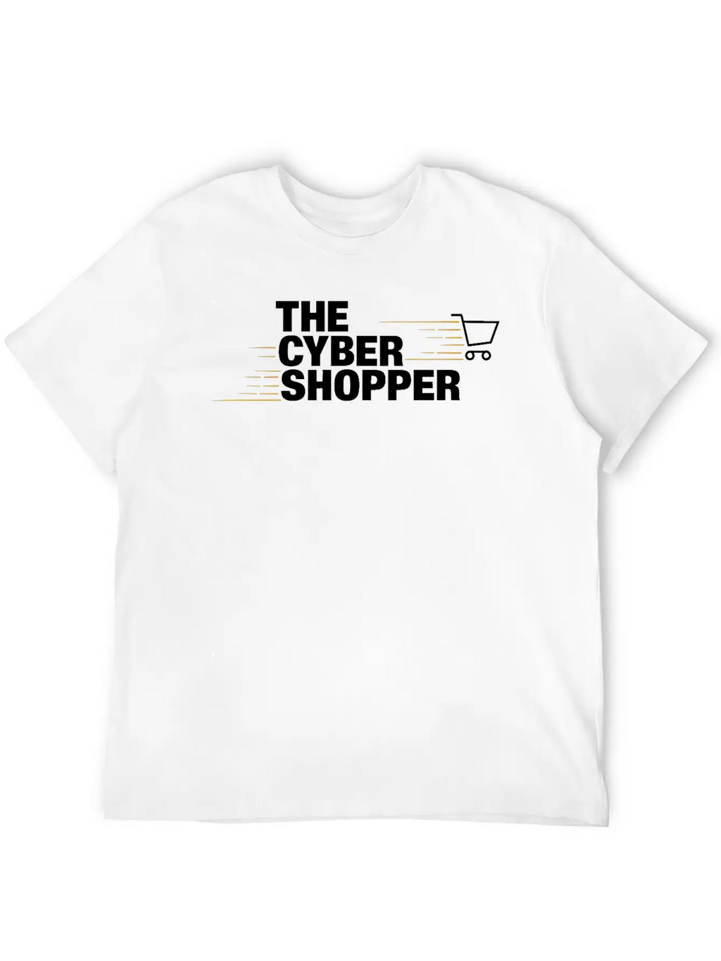 Futuristic Cyber Shopper Graphic Fun Breathable Graphic T-Shirt – Perfect For Casual Days