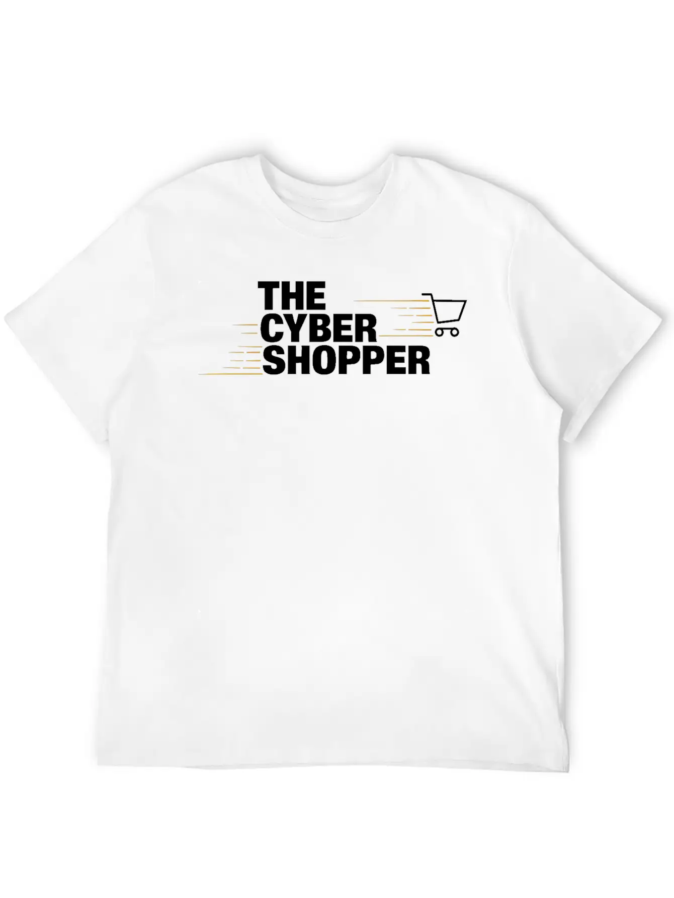 Futuristic Cyber Shopper Graphic Fun Breathable Graphic T-Shirt – Perfect For Casual Days