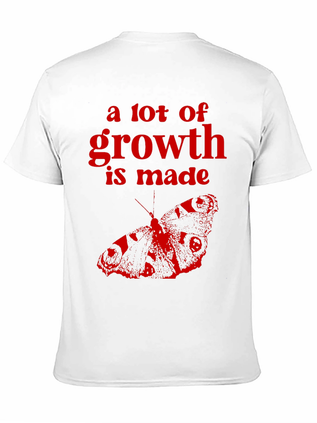 Growth Butterfly Graphic T-Shirt