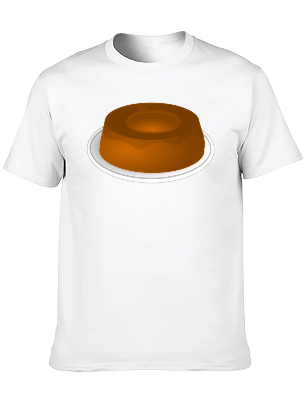 Pudding Graphic Black T-Shirt