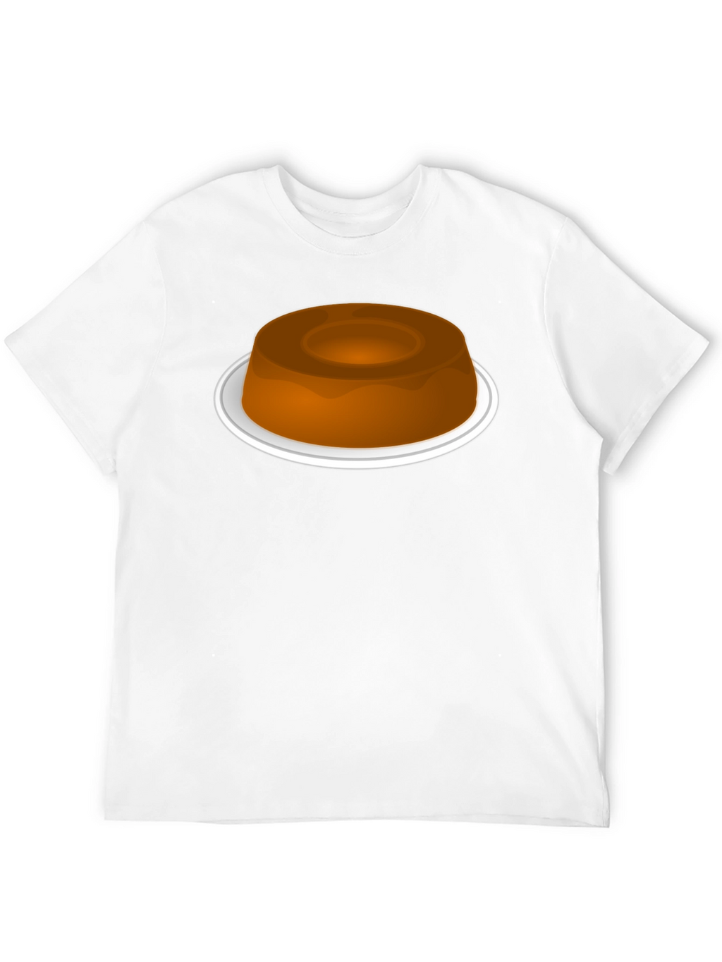 Pudding Graphic Black T-Shirt